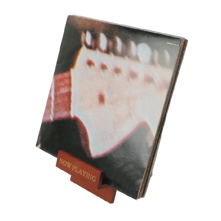 Wood Record Support Stand Holder Organiser Rack Organizes 30+/8+ Albums Desktop Disc Display Bracket