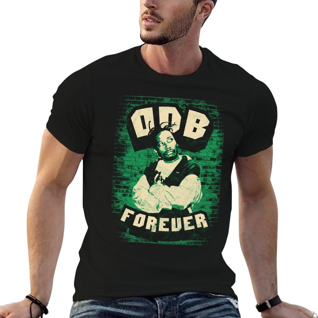 ODB Forever Ol Dirty Bastard T-Shirt Einfacher Linienkunst Druck Tee