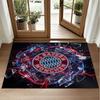 FC Bayern München Design Kristall-Samt Teppich Weiche Dekorationsmatte für Schlafzimmer Eingang