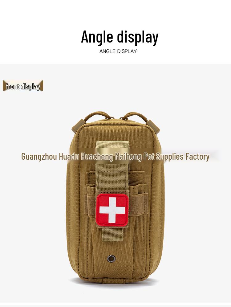 Multifunctional Camouflage Survival Kit: Tactical Waist Pack & Mountaineering Pouch