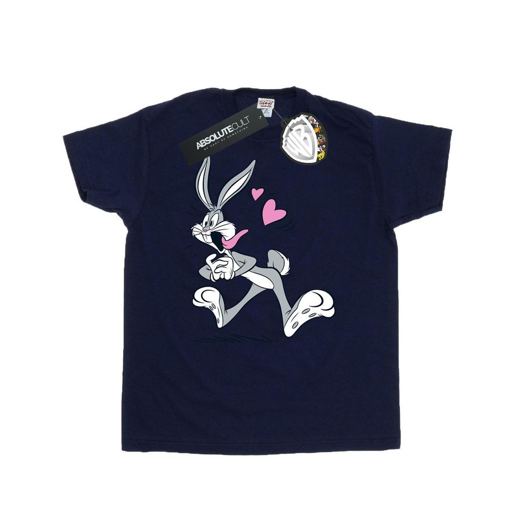 Looney Tunes Mens Bugs Bunny In Love T-Shirt