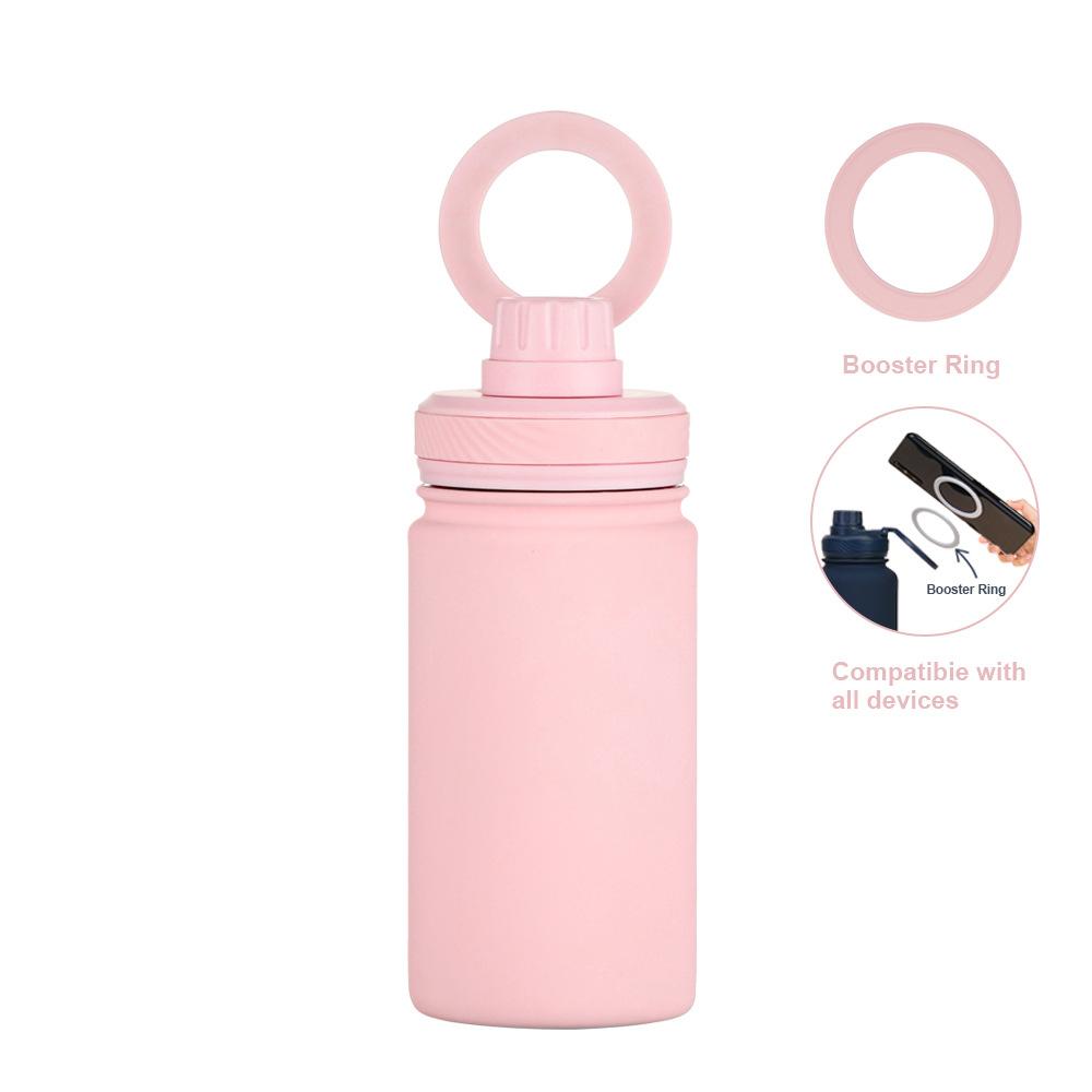 350Ml Stainless Steel Sports Water Cup Wide Mouth Portable Bottle 316L Magnetic Thermos Cup