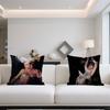 Singer S-Slayyyter CANNIBALISM cushion cover Double Sided Printed Polyester Pillowcase Pattern Decorative Zipper Cushion Cover