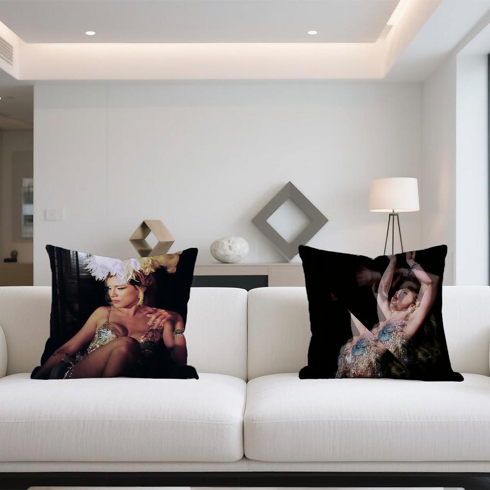 Singer S-Slayyyter CANNIBALISM cushion cover Double Sided Printed Polyester Pillowcase Pattern Decorative Zipper Cushion Cover