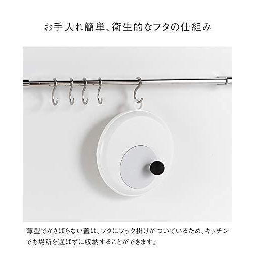 Keyuca Four-Way Salad Spinner II, Serves 3-4 People, Includes Removable Bowl and Colander, Large Vegetable Drainer, Made In Japan, Dishwasher Safe