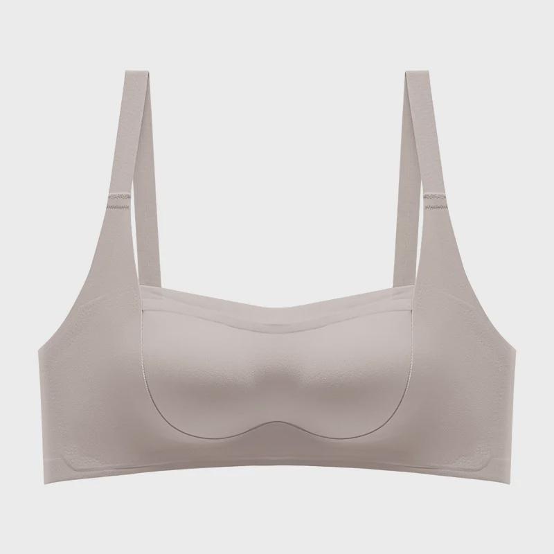 

Черный бюстгальтер-труба с антипровисающим эффектом, мягкой поддержкой и фиксированными чашками для маленькой груди M (recommended 75ABC)