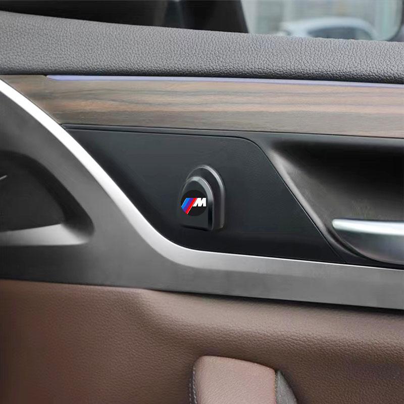 M LOGO Car Hooks Black Self Adhesive Invisible Hooks Interior Storage Holder for Bmw M3 M4 M5 M6 F20 F30 G20 F31 F34 F10 G30 F11 X3 X4 I3 1 3 5 Series