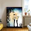 Anime Doukyuusei  Vintage Posters Sticky Retro Kraft Paper Sticker DIY Room Bar Cafe Kawaii Room Decor