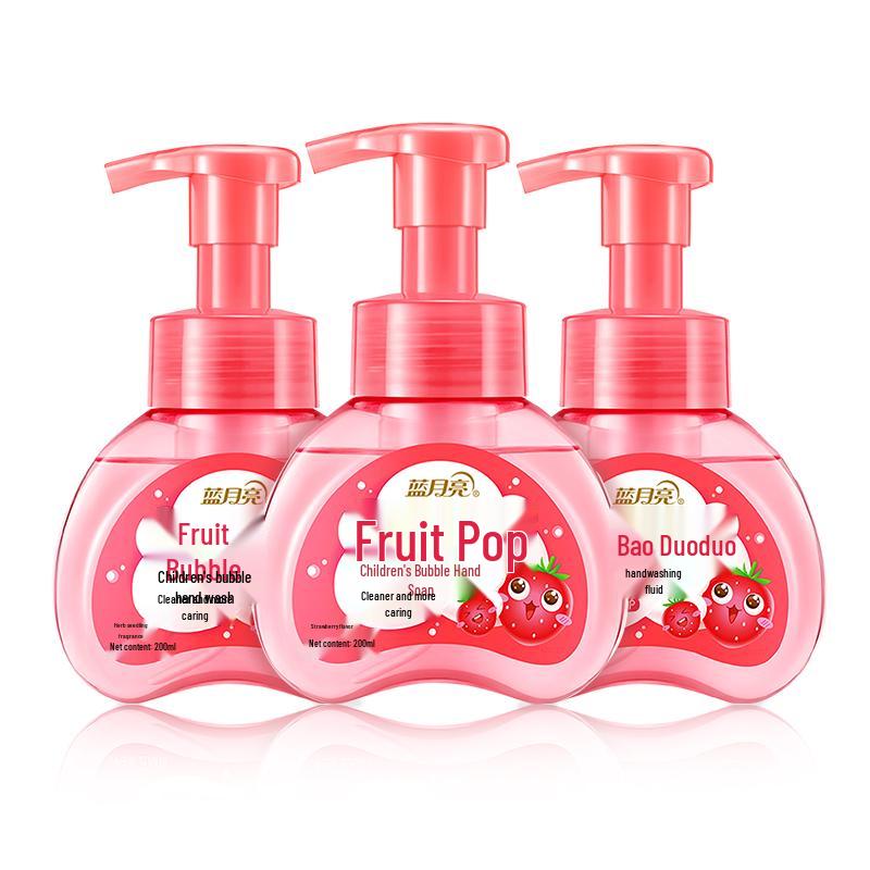 Blue Moon Kids Strawberry Foam Hand Wash (3x200ml Set)