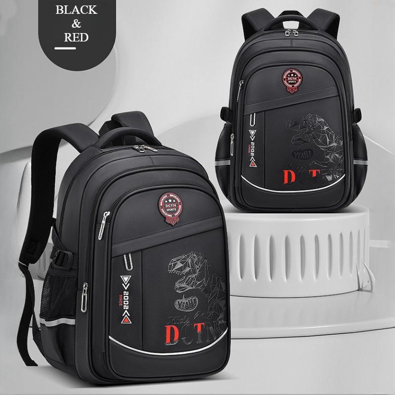 School Open Must Have Children's Backpack New Refrigerator Style Side Door Schoolbag Lightweight Burden Reduce Primary Secondary School Boys' Book Bag