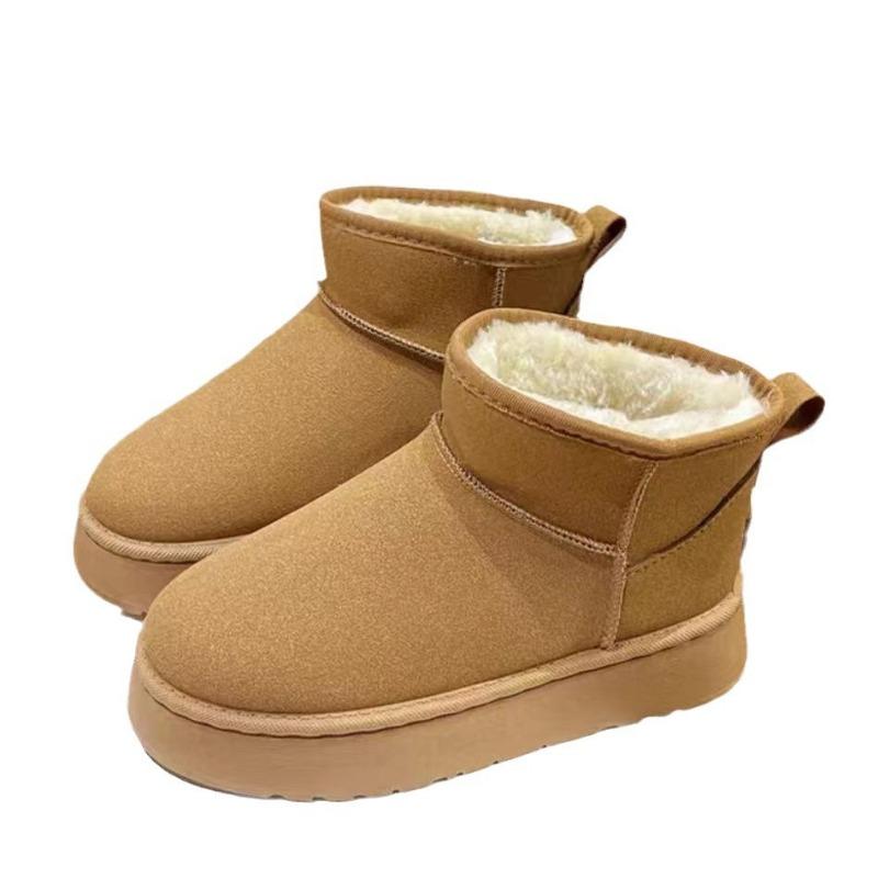 New Thick-soled Snow Boots, Women's Shoes, Thickened Warm Bread Shoes, Cotton Shoes and Women's Shoes