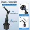 Magnetic Phone Holder Installation of Water Cup in Car for Magsafe 16 15 14 13 12 Samusng 360° Rotation Cell Mount