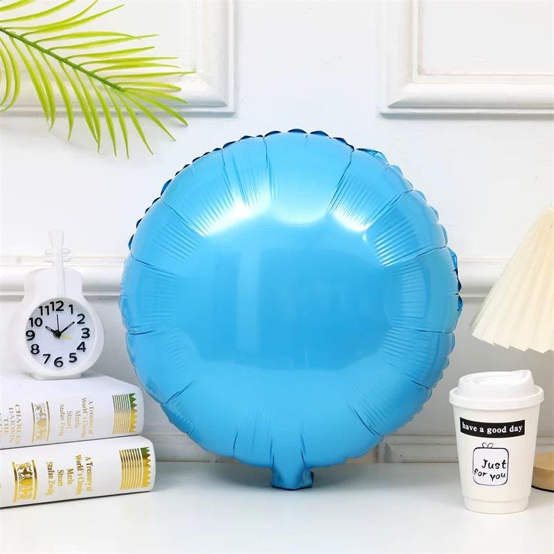 Thick 18-Inch Round-Shaped Balloons with Offset Printed Multi-Color Options for Wedding Birthday Decor Valentine's Day Decor