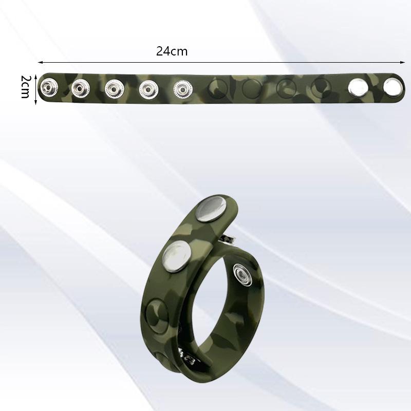 Špičkový erotický kroužek pro cudnost a oddálení ejakulace pro předkožku - Odolný design s očkem