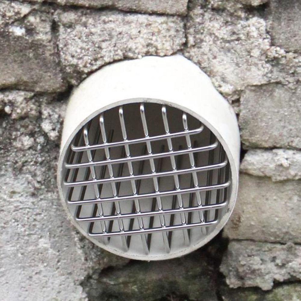 Large Displacement Balcony Drainage Cover Stainless Steel Rooftop Rain Pipe Cap Anti-blocking Roof Floor Drain Plumbing Fitting