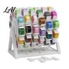 DIY Craft Storage Rotating Bobbin Thread Organizer Tangle-free Sewing Holder Ferris Wheel Spool Rack Design Space-saving Gift for Quilting