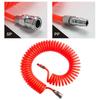 Meters Long Pneumatic PU Telescopic Spring Tube Outer Diameter Tighter Joints