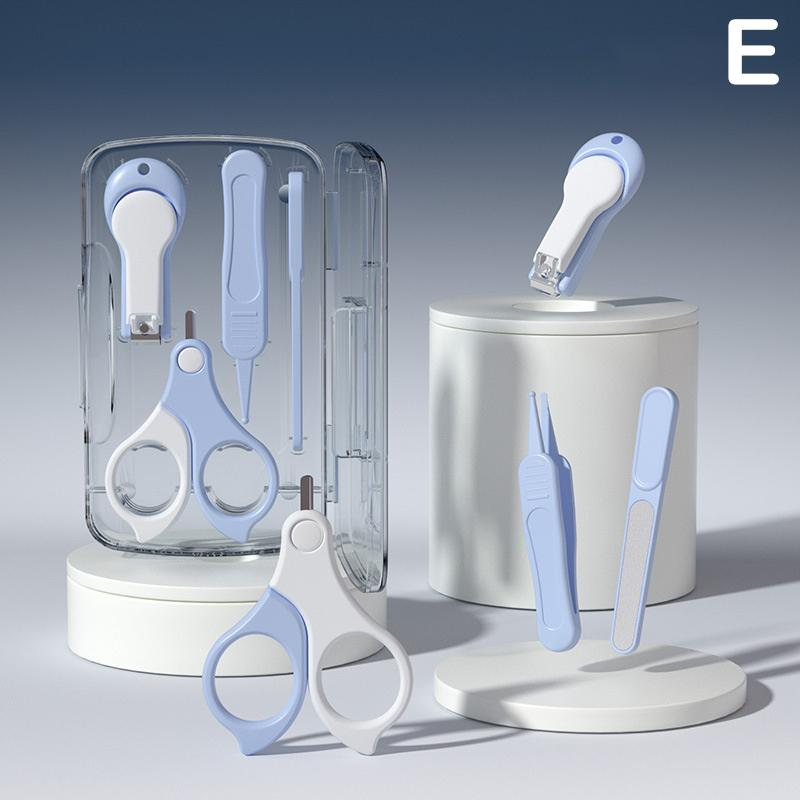 Bezpieczny dla dziecka zestaw do obcinania paznokci Trymer Obcinacz Czyste Pęsety Narzędzia Dziecko Niemowlę Zestaw do Obcinania Paznokci Narzędzia do Pielęgnacji Paznokci i Uszu Dziecka