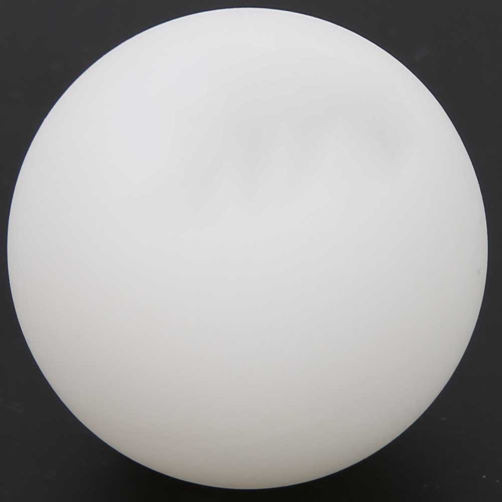 6 Pcs Standard Durable ABS Practice Training Exercise Ping Pong Tennis Balls (White)