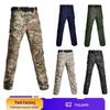 CrossG2 Men's Frog Camouflage Tactical Work Pants - Wear-resistant, Breathable Outdoor Training Military Fan Long Pants