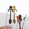 Creative Stainless Steel Cat Spoon - Cartoon Coffee & Stirring Spoon