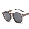 Retro Yuvarlak Güneş Gözlüğü Kadın Erkek Marka Tasarım Şeffaf Kadın güneş gözlüğü Erkekler Oculos De Sol Feminino Lunette Soleil