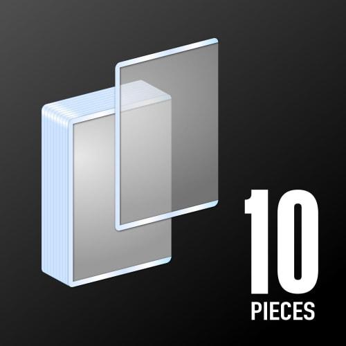 Allone Side Loader, 10-Sheet Clear 70 X 100mm, Bend-Resistant Card Sleeves, Protects and Stores Trading Cards and Pokemon Cards from Scratches and Dir