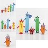 Numberblocks Colorful Building Blocks Cute Transformable Figures For Kids Playtime