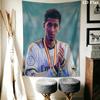 Jude Bellingham Wall Tapestry Aesthetic Wall Hanging Printed Fabric Blanket Decorative Tapestries for Bedroom Living Room Home Decor