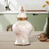 Ceramic Flower Vase Ornament ,Floral Arrangement ,Storage Jar ,Traditional Porcelain Storage for