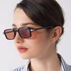 Classic Rivet Vintage Square Sunglasses Women For Men Male Luxury Brand Designer Sun Glasses Punk Popular Hip Hop Shades Uv400