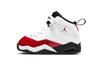 B'Loyal Cushioning, Wear Resistant High Top Vintage Basketball Shoes White Red Black Infant And Toddler CK1427-106