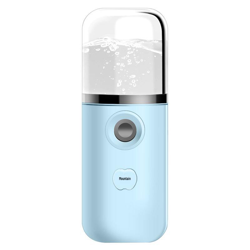 Apple Key Hydrating Handheld Beauty Sprayer with USB Charging & Alcohol Disinfection
