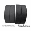 High Temp Resistant Black Flannel Automotive Wiring & Soundproofing Tape - Electrician-Grade, Flame Retardant, Hand Tearable, Adhesive Insulation.