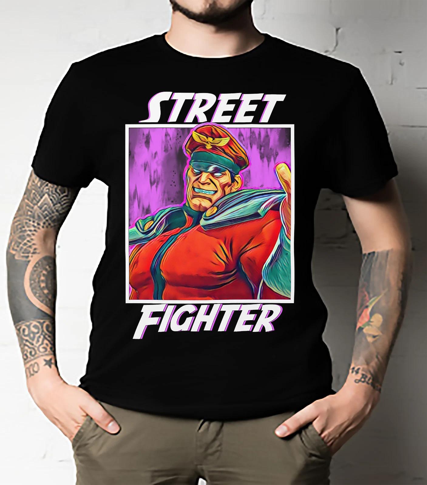 Men s and Women s T-shirts Street Fighter – M. Bison Essential S
