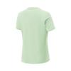 Li Ning Comfortable Casual Simple Solid Color Round Neck Pullover Short Sleeve T-Shirt Women Tops Sheep-Fat-Green ATSV264-10