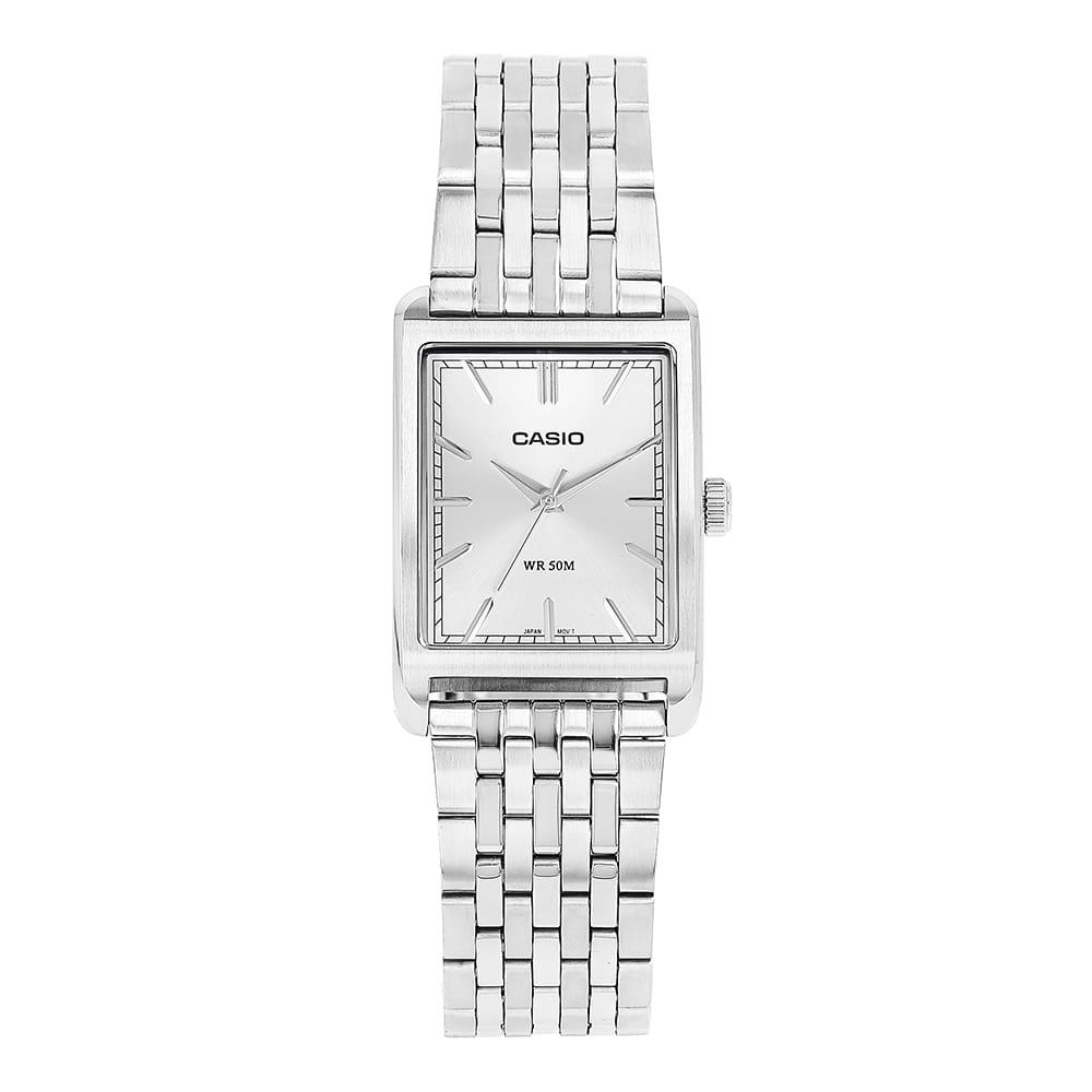 Casio Унисекс Аналоговые Квадратные Винтажные Металлические Часы Mtp B215d 7avdf MTP-B215D-7AVDF