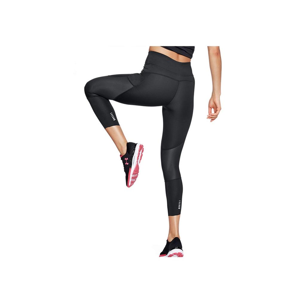 Under Armour Logo Running Tights Women Tights Black 1323044-001
