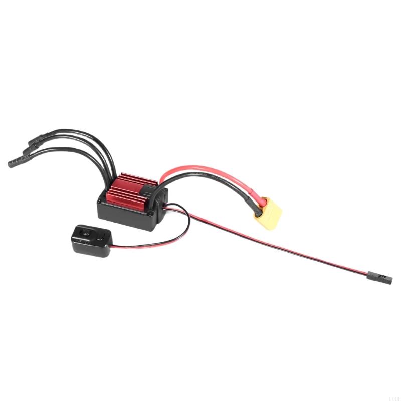 35A 105A Brushless Waterproof ESC Electronic Speed Controller For 1/8 Remote Car Accessories Replacement