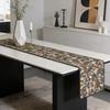 Runner da Tavola Resistente Multiuso in Cotone e Lino Decorazione Tavola Cena Festiva
