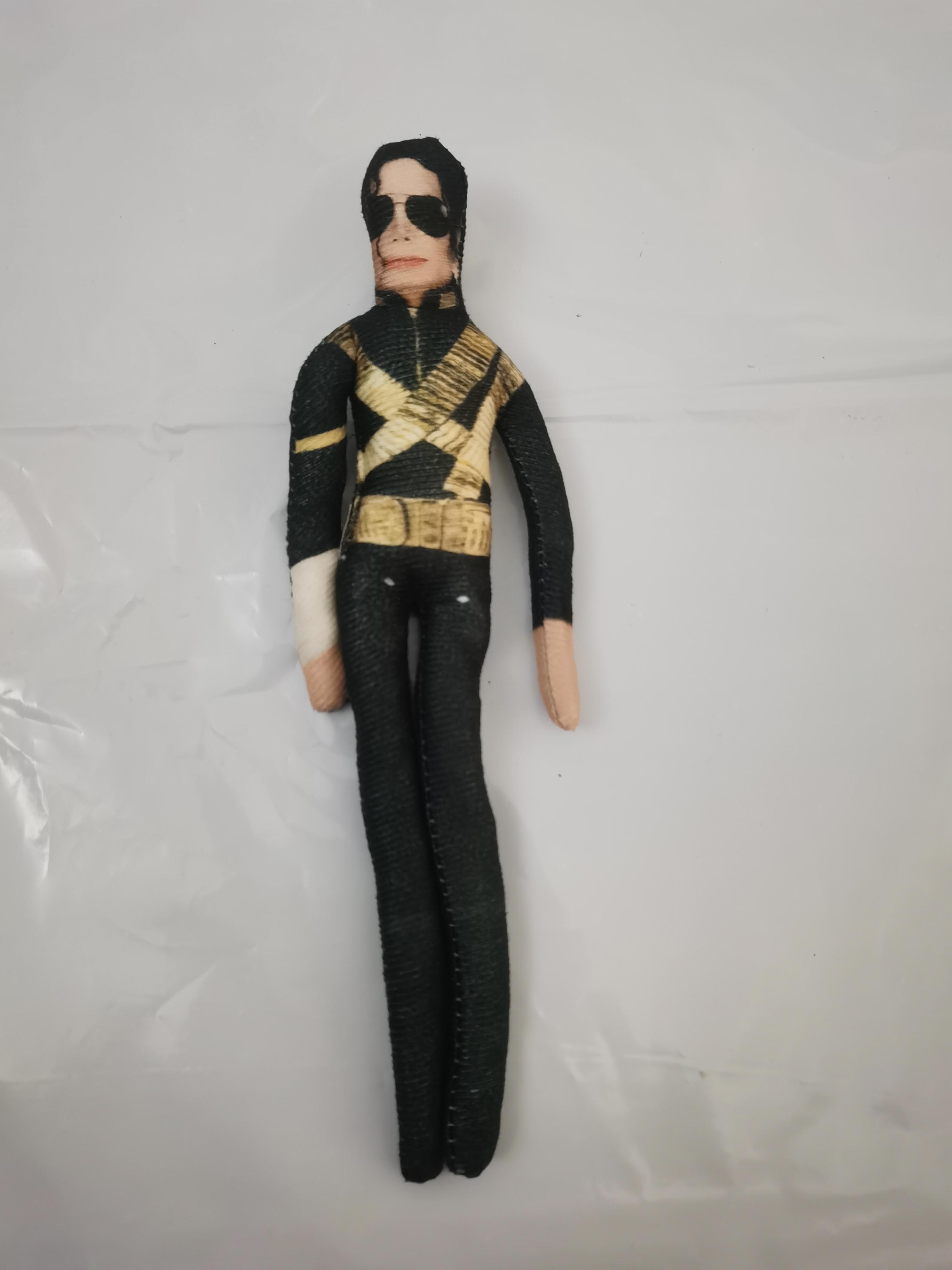 Michael Jackson Cosplay Prop Pop Knuffel Figuur Abstracte Gewrichtsmobiliteit Poppen Zacht Gevuld Kamerdecoratie Props Verzameling Cadeau