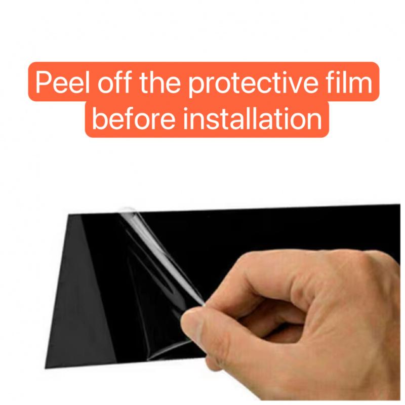 6Pcs For BMW 1-Series F20 2012 2013 2004-2016 Car Glossy Black Window Door Column BC Pillar Post Cover Trim Stickers Accessories