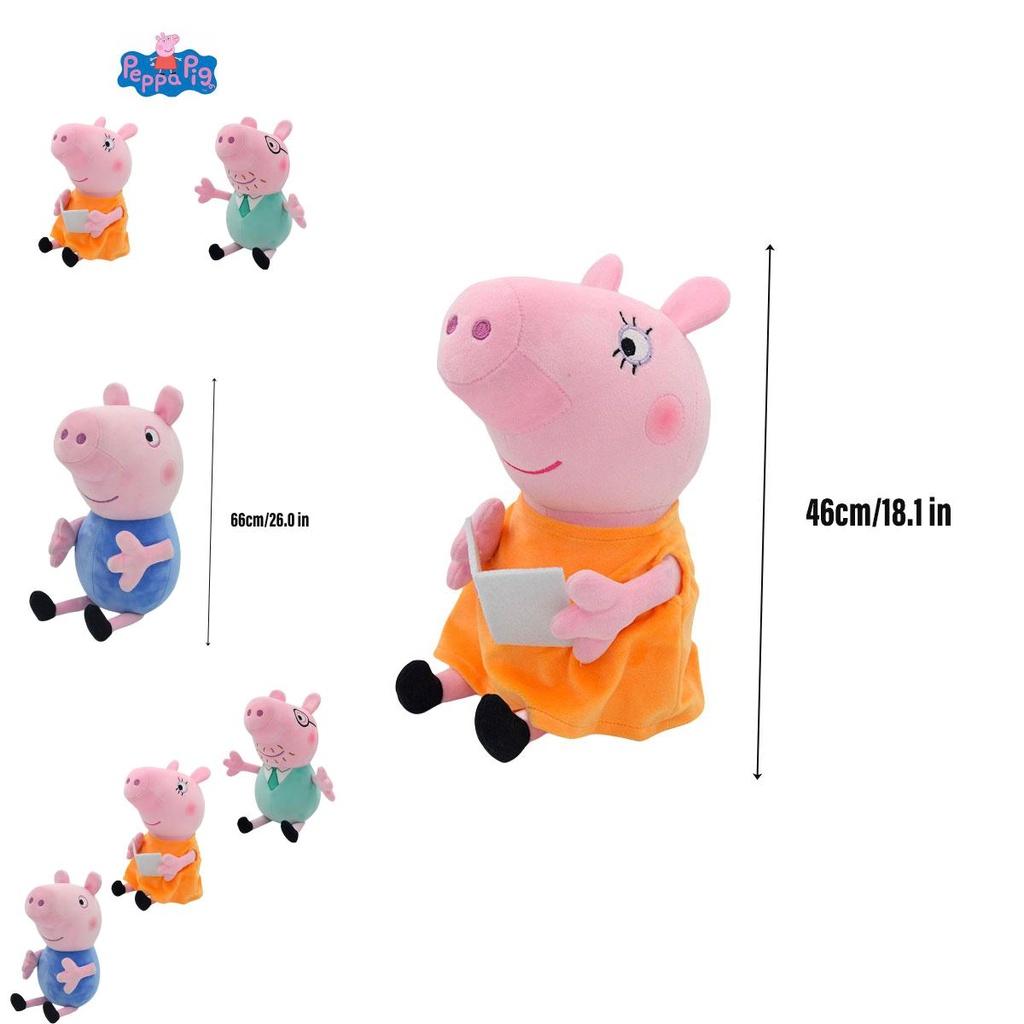 Peppa Pig Plush Toy Soft And Cuddly Stuffed Animal For Kids