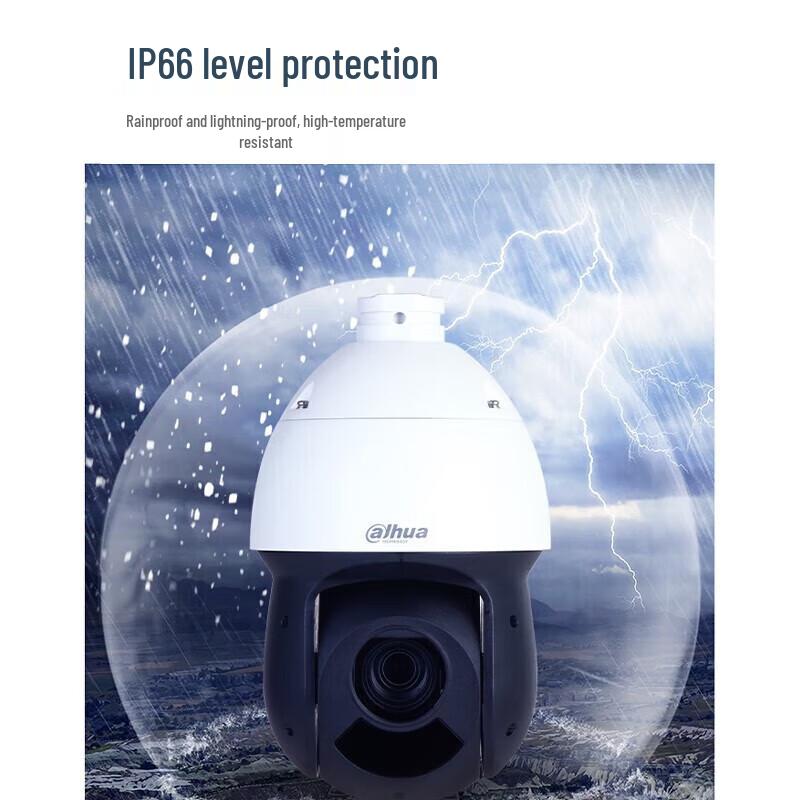 Dahua 2MP 23x Optical Zoom Night Vision PTZ Dome Camera CN Plug (adapter Included)