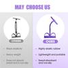 6 Tube Elastic Yoga Pedal Puller Resistance Band Multi Function Tension Rope Fitness Bands 6-Tube Elastic For Abdomen Waist Arm