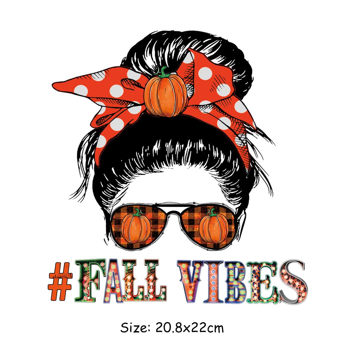 

Осенние наклейки с утюгом на переводах, осенние толстовки с термопрессом, футболка с аппликацией, наклейки для одежды «сделай сам», нашивки для одежды