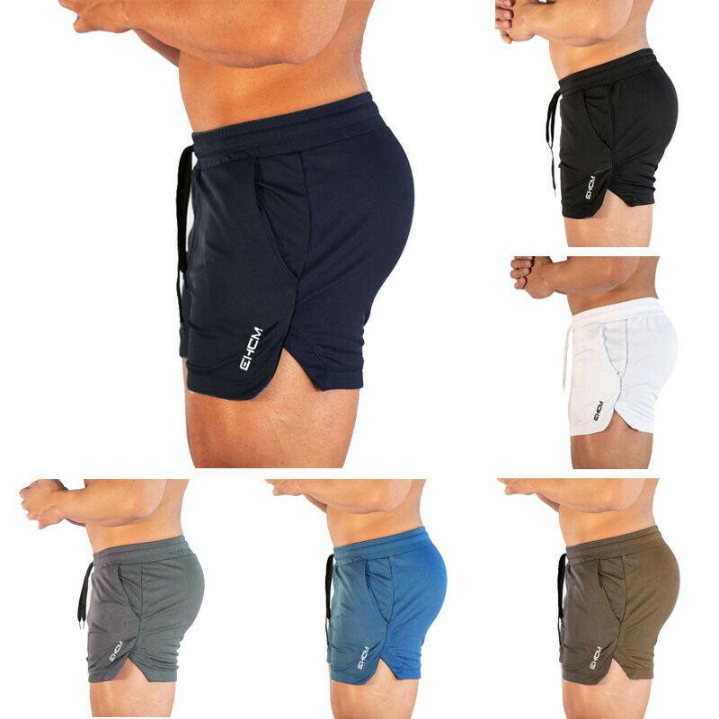 Herren Laufshorts Trainingsshorts Workout Bodybuilding Fitnessstudio Sport Herren Freizeitkleidung Männlich Fitness Joggen Trainingsshorts