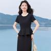 XinFeiYu Summer Elegant Two-Piece Skirt Set