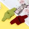 Lace Collar Sweater 1/11 1/12 Doll Mini Cardigans OB11 Doll Accessories Tops Handmade Knitted Sweater Casual Dress Clothes