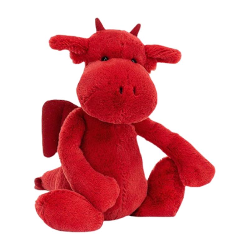 

JELLYCAT Mythical Animals Series Red Wyvern Companion Doll Plush Doll 31cm Height